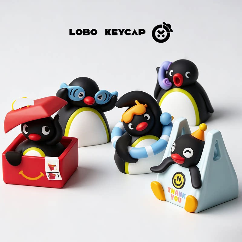 Custom Keycaps - PINGU Penguen İkinci Seri Kişiselleştirilmiş Tuş
