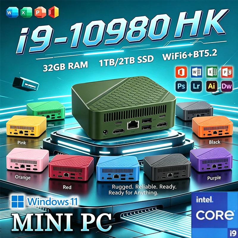 Pc Gaming Ram 32Gb - Mini PC oyun bilgisayarı Intel Core