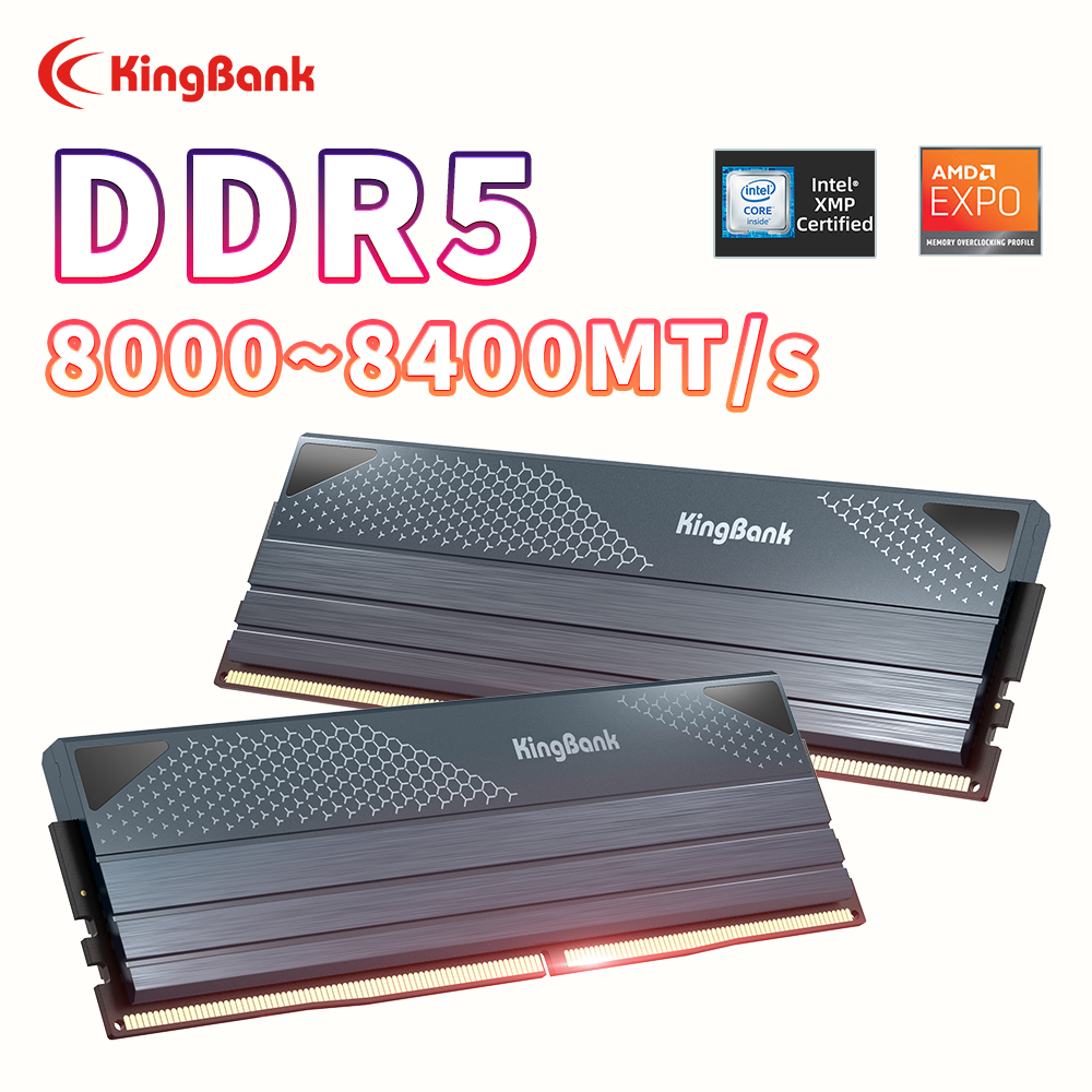 Pc Gaming Set - KingBank DDR5 KFXB Bellek 48GB(24GBx2) Set