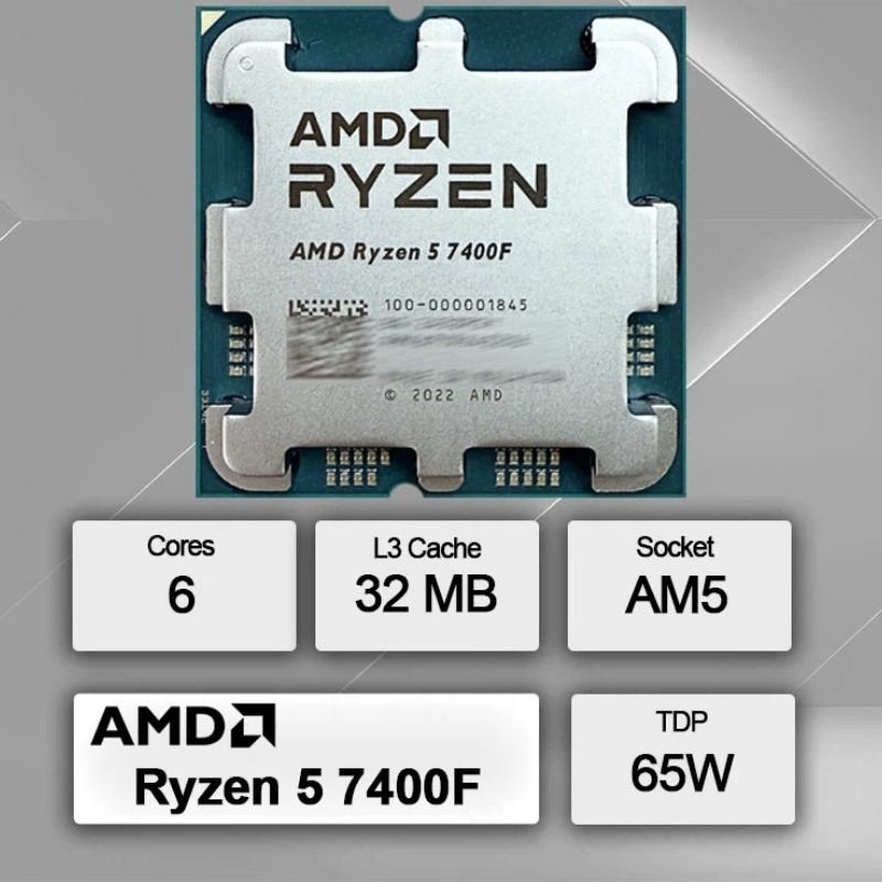 RGB Sistemleri için R5 7400F O - Pc Gaming Cpu incelemesi ve fiyatı