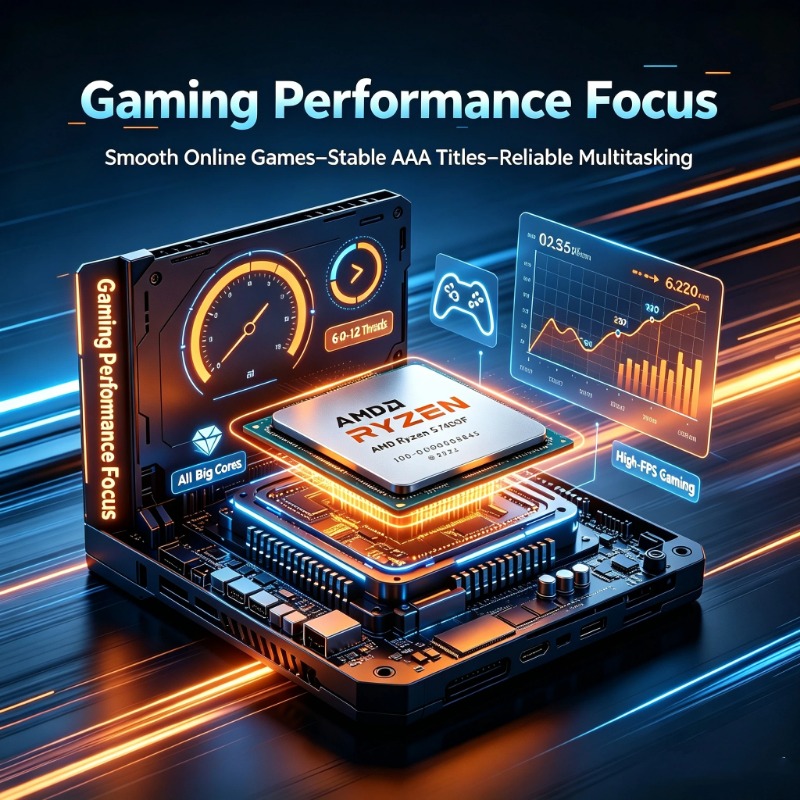 RGB Sistemleri için R5 7400F O - Pc Gaming Cpu incelemesi ve fiyatı