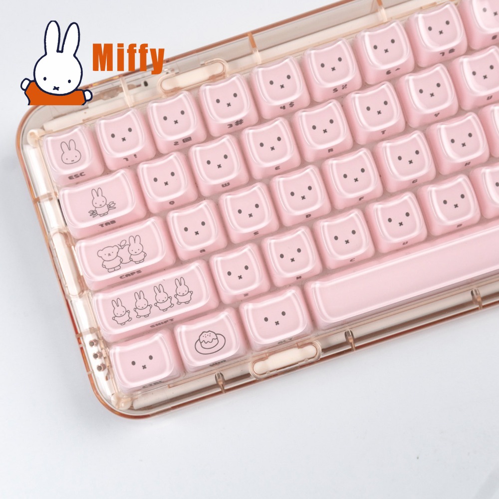 Kawaii Miffy Keycaps Sevimli T - Pc Gaming Sultan incelemesi ve fiyatı