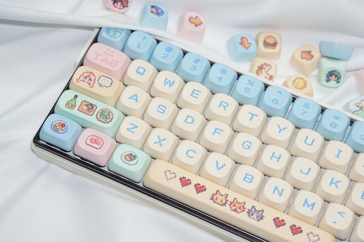 Stardew Valley 78 Klavye Tuşla - Custom Keycaps incelemesi ve fiyatı