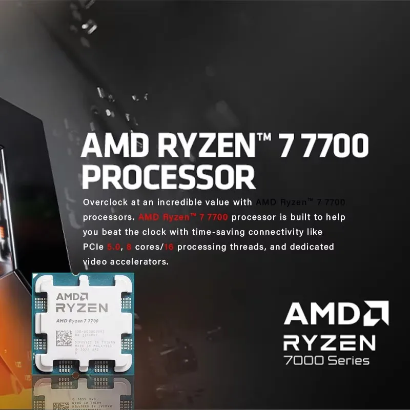 Yeni AMD Ryzen 7 7700 İşlemci  - Pc Gaming Cpu incelemesi ve fiyatı
