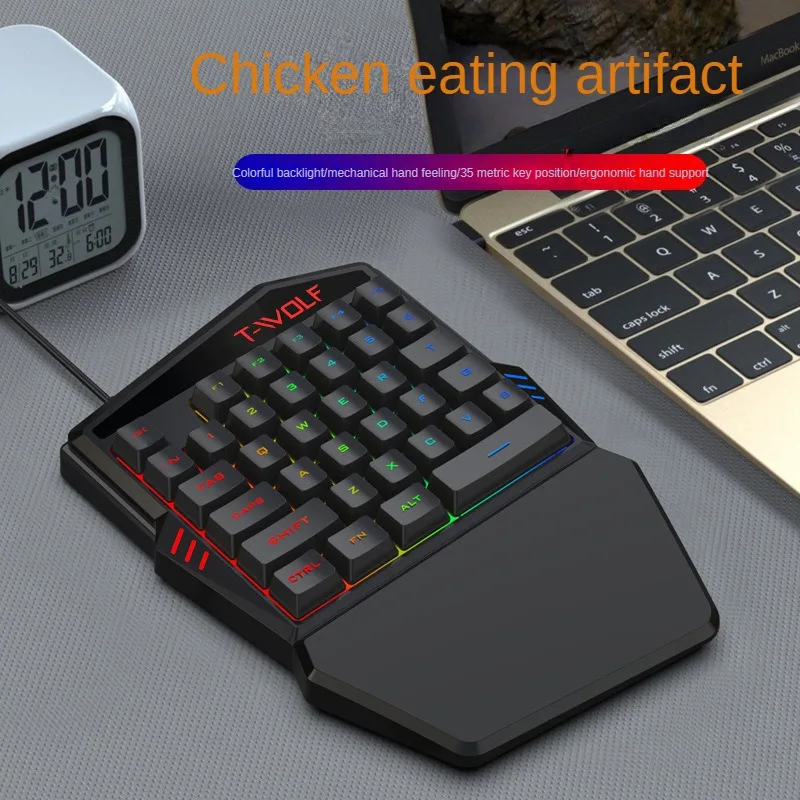 T-WOLF TF900 tek elle klavye t - Pc Gaming Set incelemesi ve fiyatı