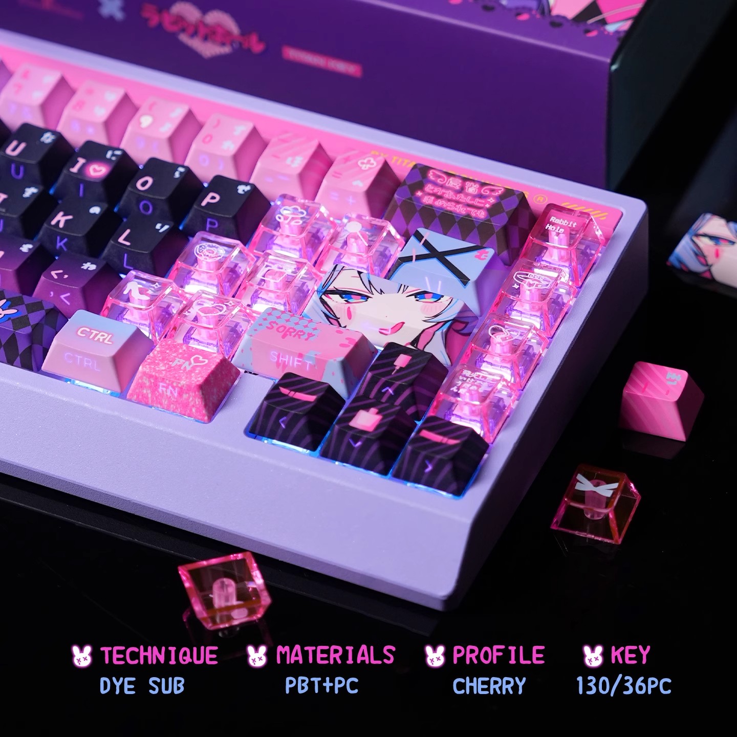 Anime Tavşan Deliği Temalı Öze - Pc Gaming Set incelemesi ve fiyatı