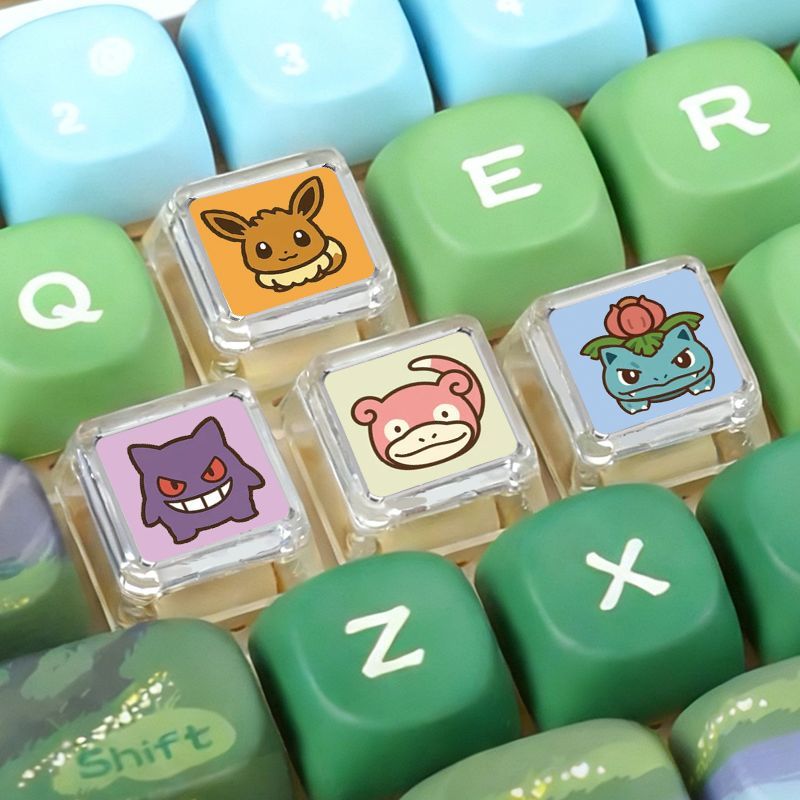 Pokémon Çapraz Akslı Mekanik K - Custom Keycaps incelemesi ve fiyatı