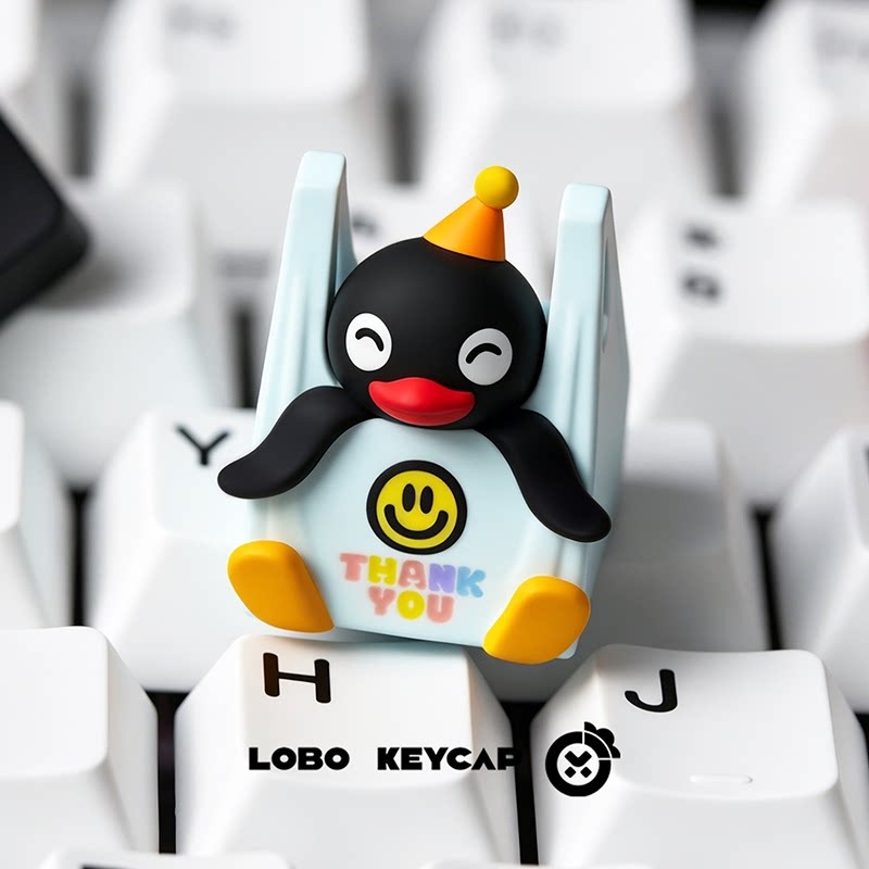 PINGU Penguen İkinci Seri Kişi - Custom Keycaps incelemesi ve fiyatı