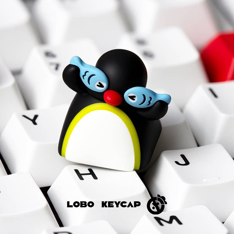 PINGU Penguen İkinci Seri Kişi - Custom Keycaps incelemesi ve fiyatı