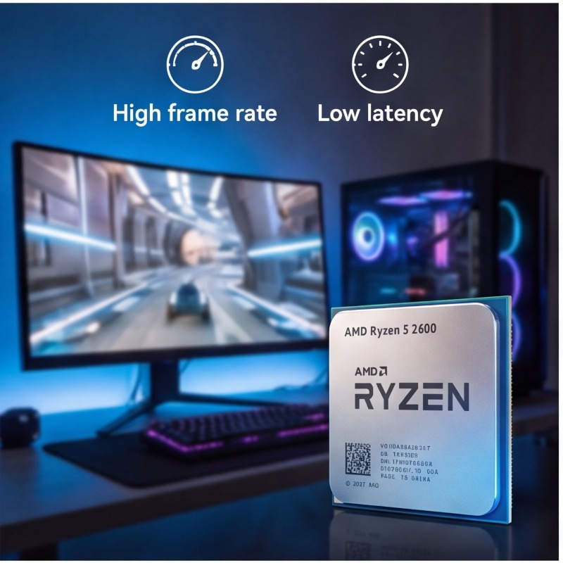 AMD Ryzen 5 2600 R5 2600 3.4GH - Pc Gaming Cpu incelemesi ve fiyatı