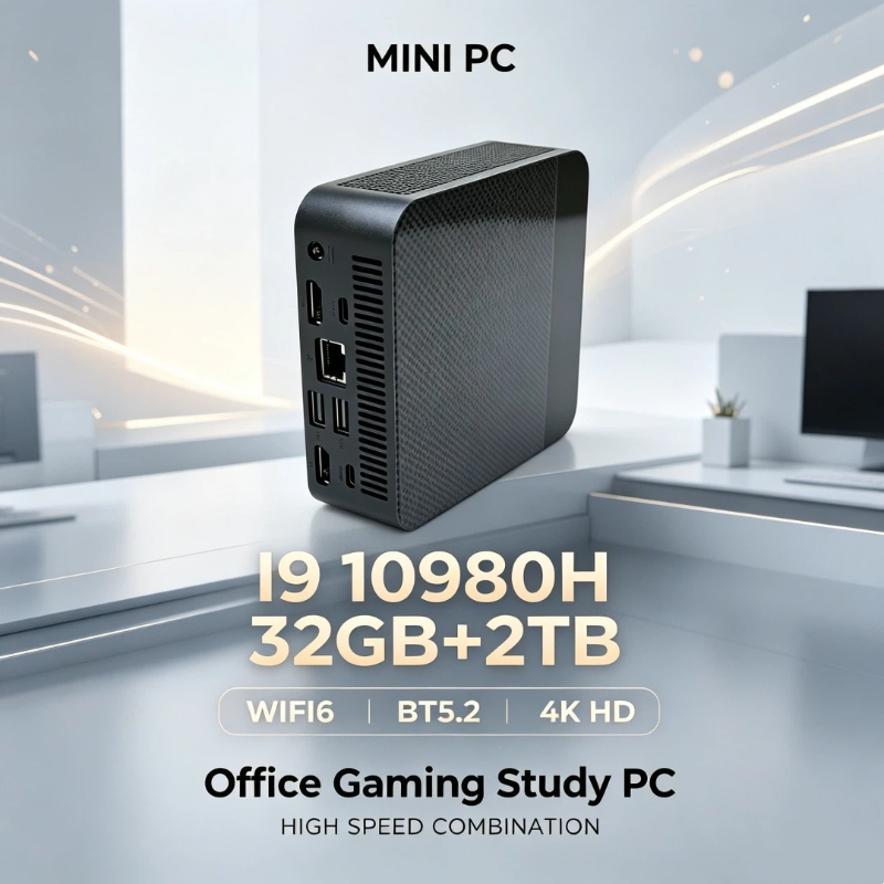 Mini PC Core i9 10980HK Window - Pc Gaming Ram 32Gb incelemesi ve fiyatı