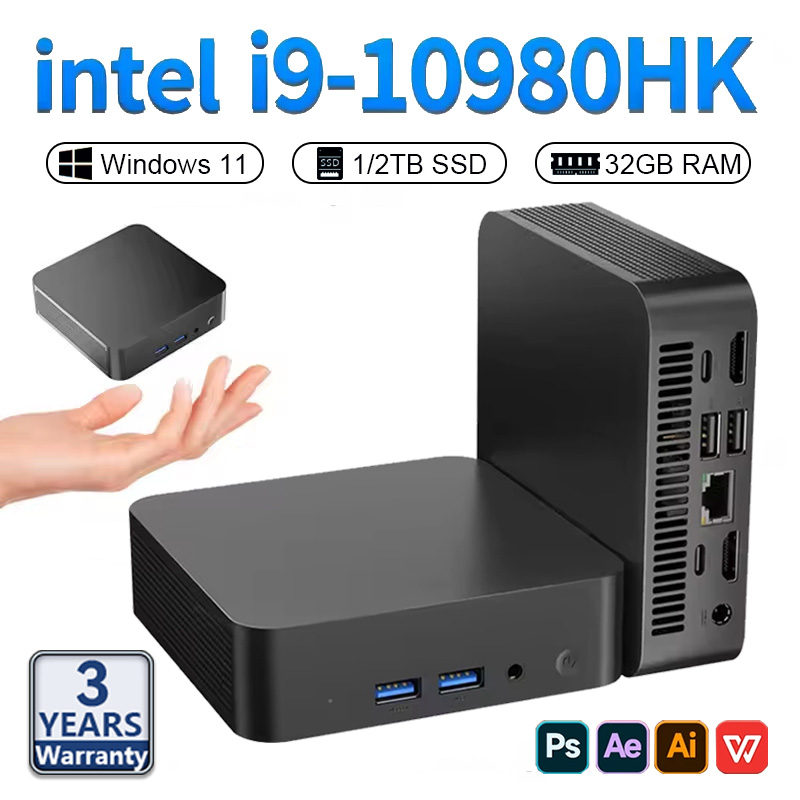 MINI PC Windows 11 Pro Core i9 - Pc Gaming Ram 32Gb incelemesi ve fiyatı