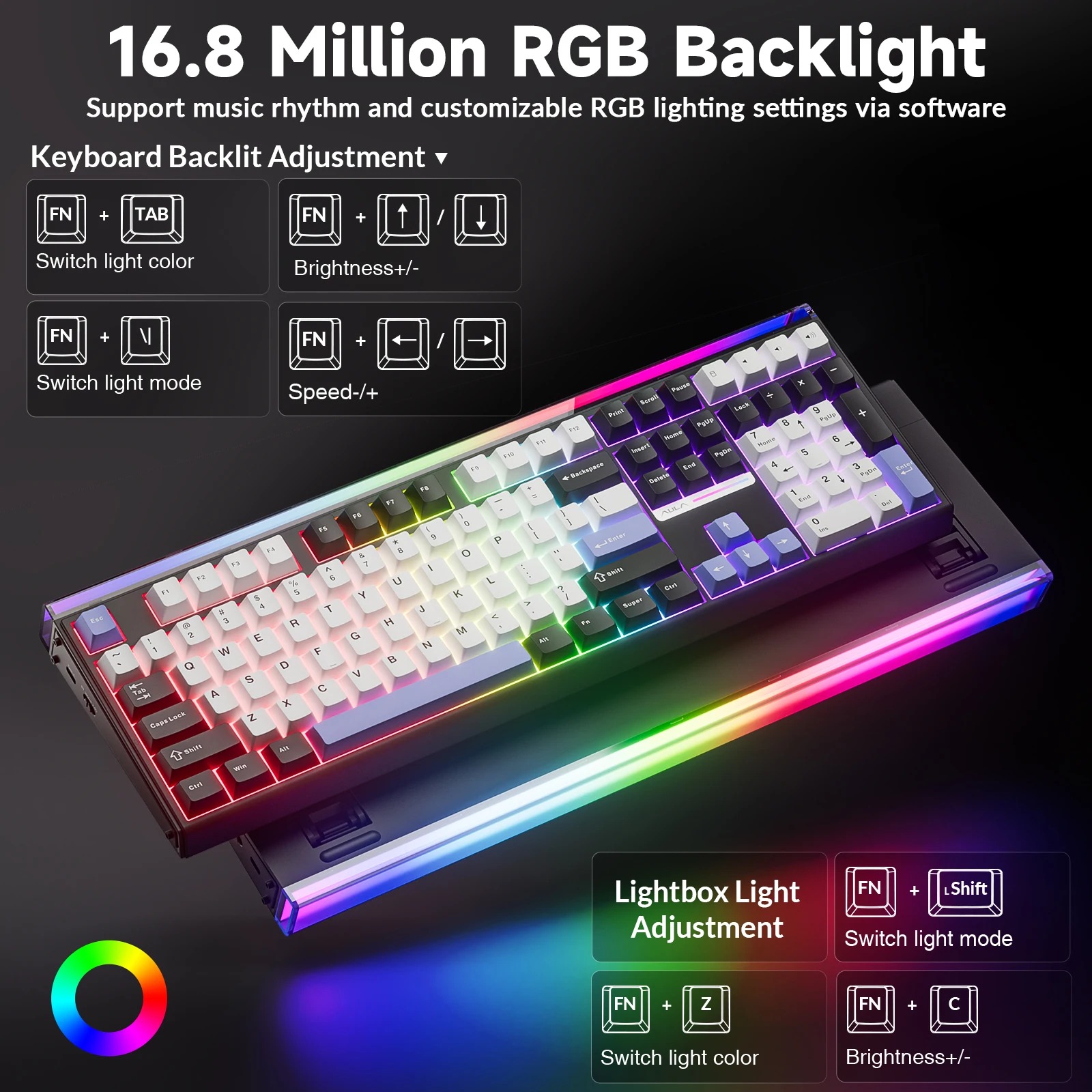 AULA H108 Üç Modlu Mekanik Kla - Pc Gaming Uk incelemesi ve fiyatı