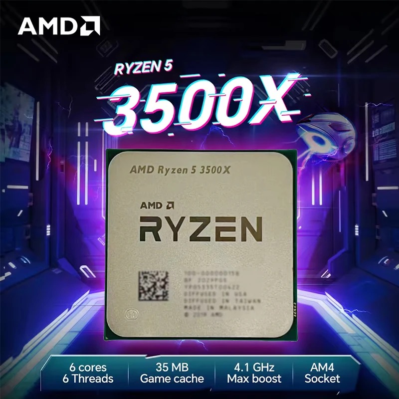 AMD Ryzen 5 3500X Masaüstü İşl - Pc Gaming Cpu incelemesi ve fiyatı