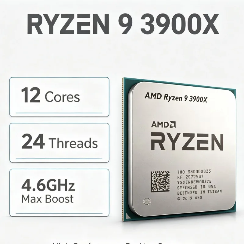 AMD CPU Ryzen 9 3900X İşlemci  - Pc Gaming Cpu incelemesi ve fiyatı