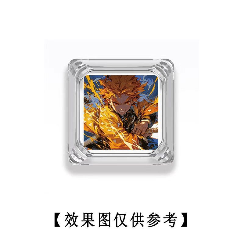 Demon Slayer Zenitsu klavye tu - Custom Keycaps incelemesi ve fiyatı