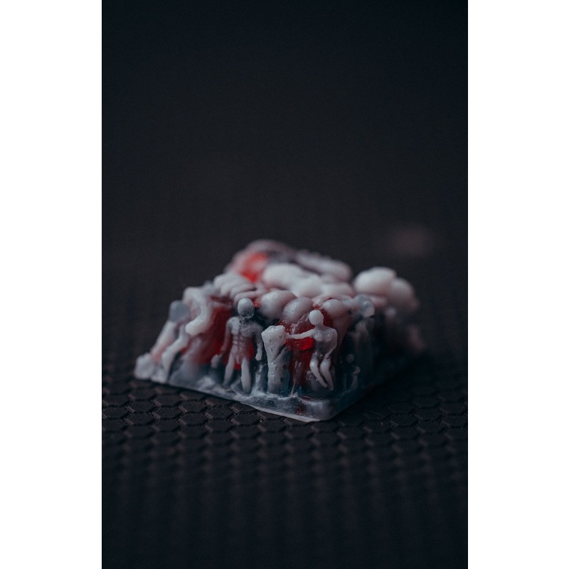 Gameboy Özel İskelet Reçine Tu - Custom Keycaps incelemesi ve fiyatı