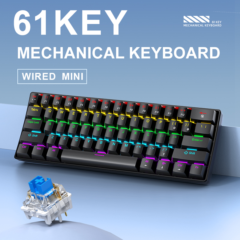 K61 Kablolu Mekanik Oyun Klavy - Pc Gaming Uk incelemesi ve fiyatı