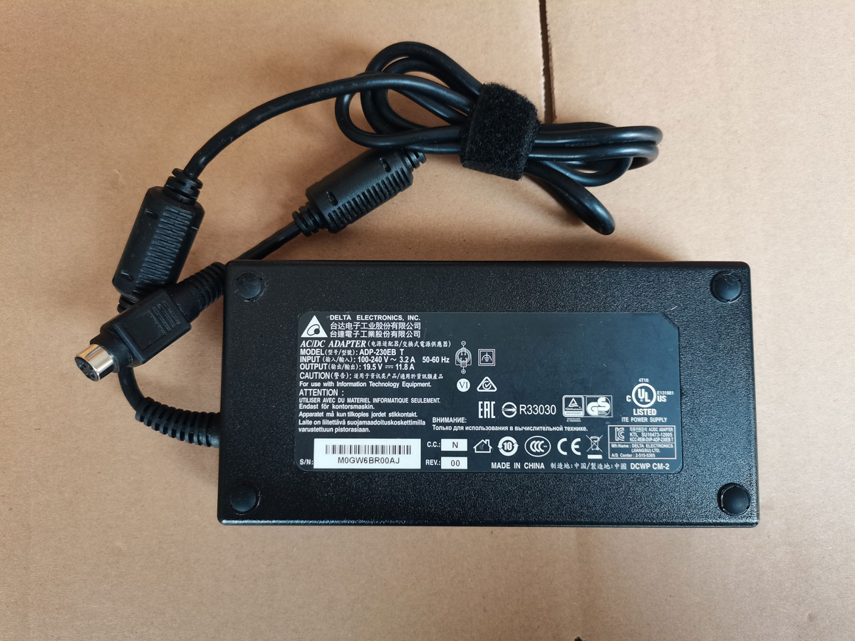 OEM Delta 230 W 19.5 V 11.8A A - Pc Gaming Uk incelemesi ve fiyatı