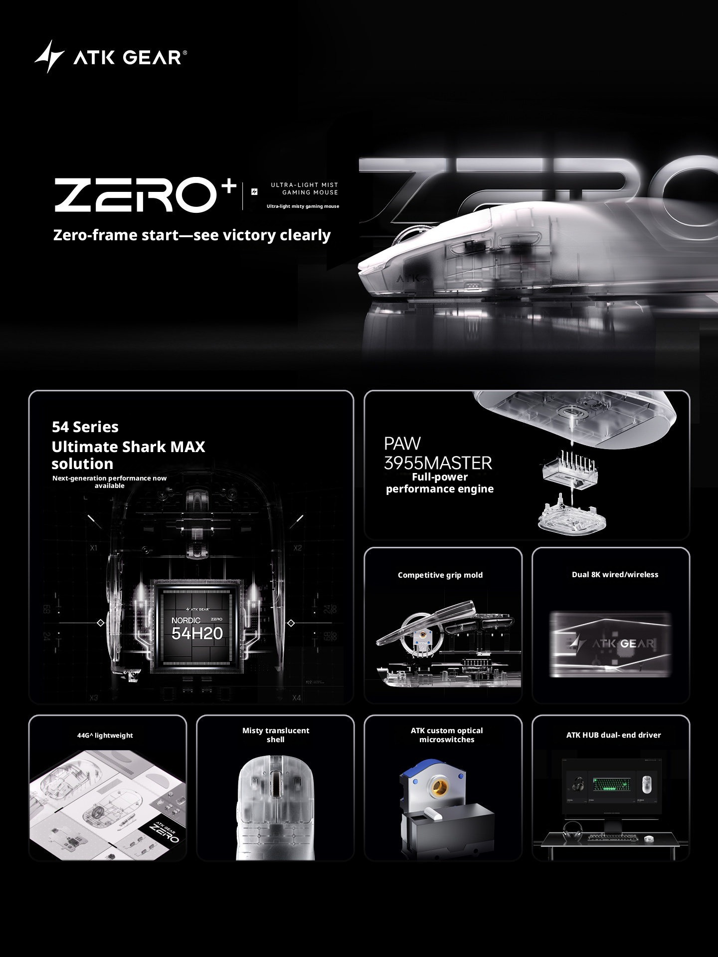 YENİ ATK ZERO Plus Kablosuz ve - Wireless Gaming Mouse incelemesi ve fiyatı
