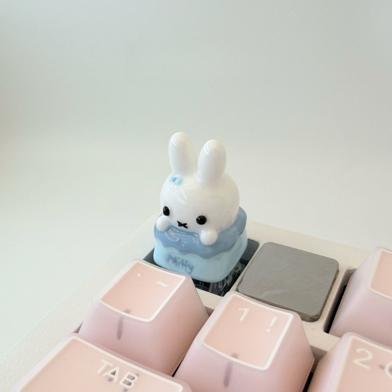 Miffy Kawaii Anime Karikatür T - Custom Keycaps incelemesi ve fiyatı