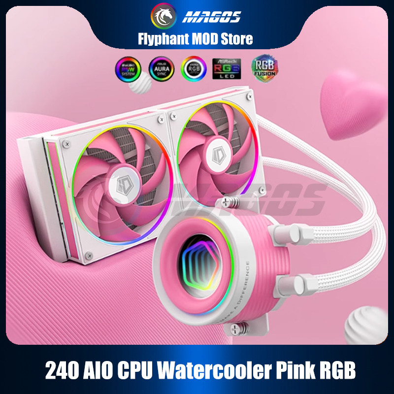 240 AIO CPU Su Soğutucu Pembe  - Pc Water Cooling incelemesi ve fiyatı