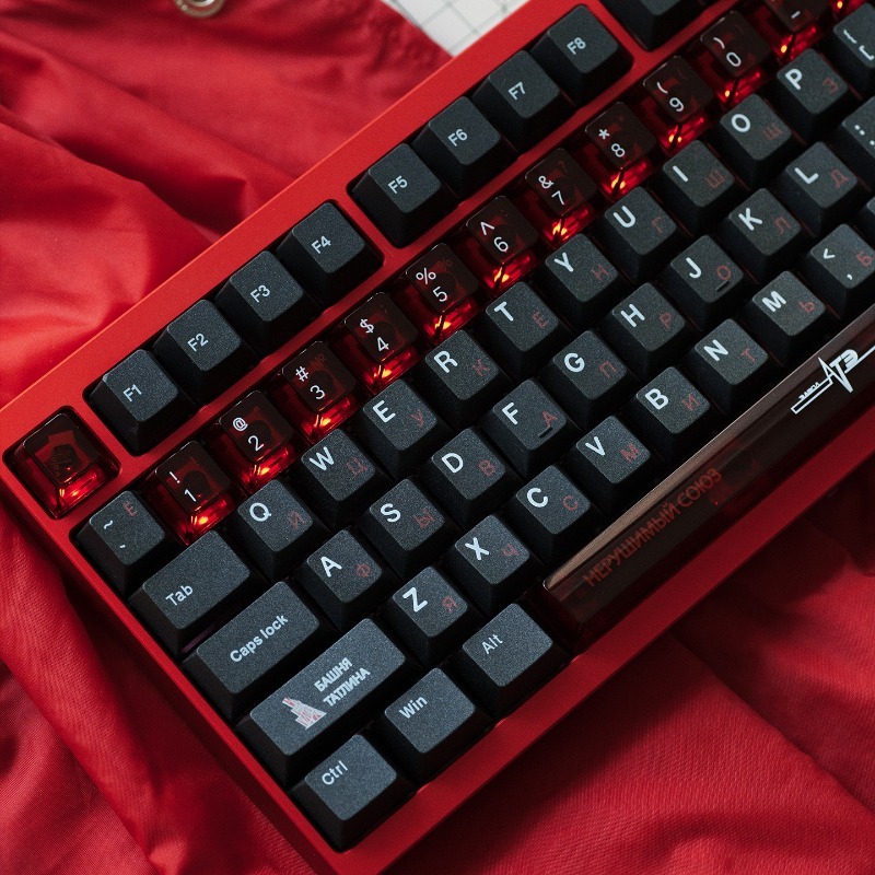 Sovyet Siyah Tema Klavye Tuşla - Pc Gaming Set incelemesi ve fiyatı