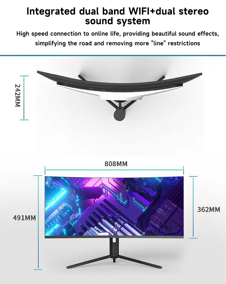 34 İnç 4K Kavisli Ekranlı Masa - Pc Gaming Set incelemesi ve fiyatı